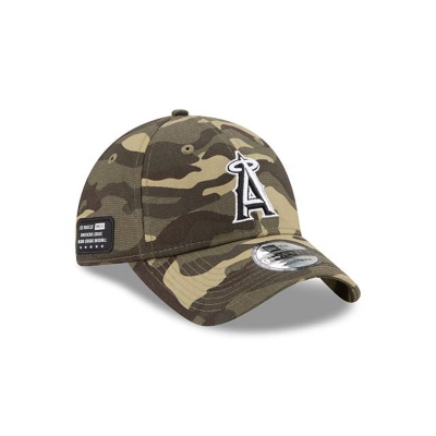 Los Angeles Angels Gorra | New Era MLB Armed Forces Weekend 9twenty Adjustable Cap Mexico - Verdes